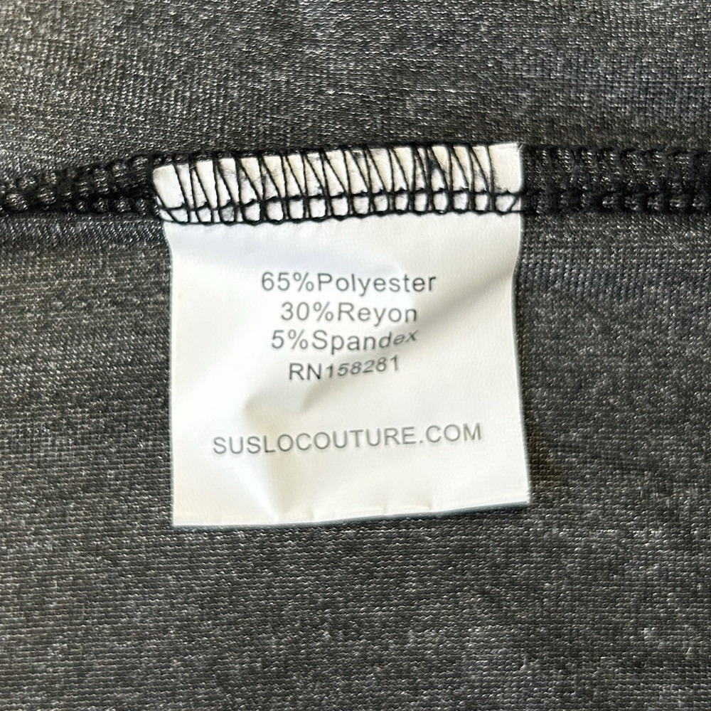 SUSLO COUTURE Multicolor Bomber Jacket sz S Bold Lightweight Velvet Streetwear - Picture 11 of 12
